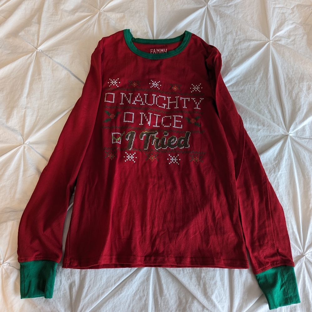 Kids holiday PJs size 7/8
